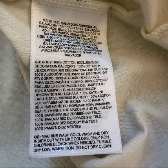 The North‎ Face Cream T-Shirt XLarge Nature is Magic Graphic - Picture 8 of 10